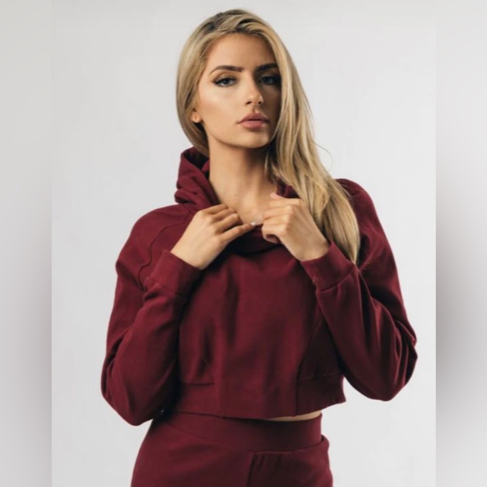 ALPHALETE Identity Pro Crop Hoodie ♥️